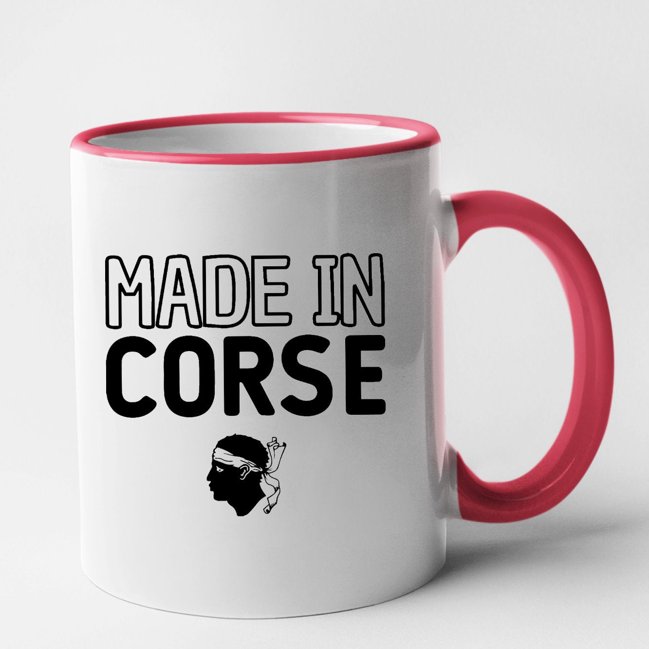 Mug Made in Corse Rouge
