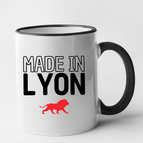 Mug Made in Lyon Noir