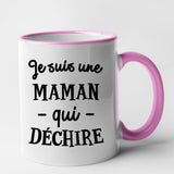 Mug Maman qui déchire Rose