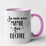 Mug Mamie qui déchire Rose