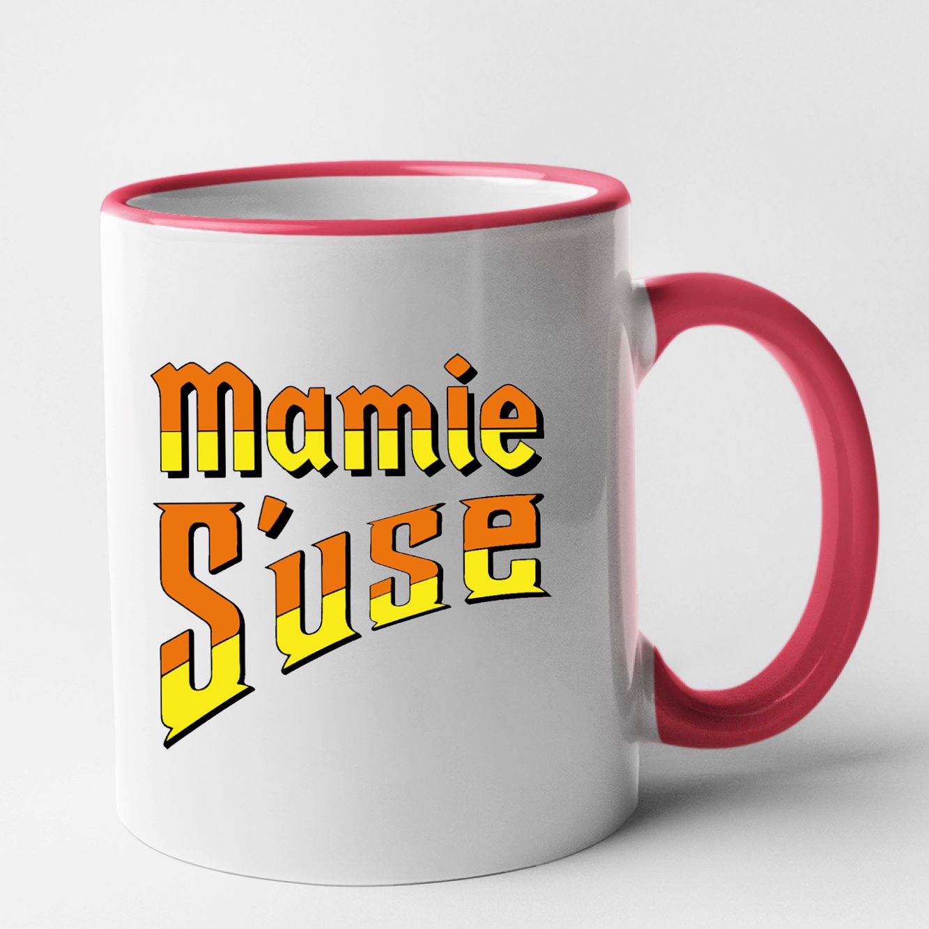 Mug Mamie s'use Rouge
