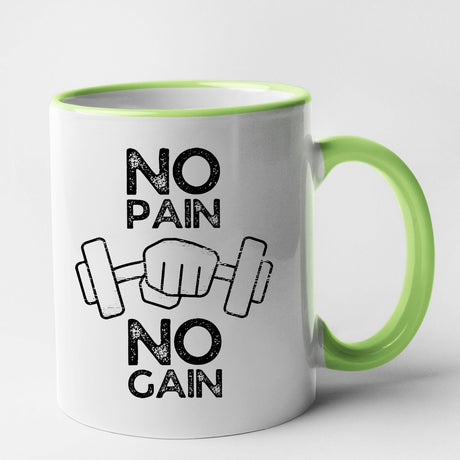 Mug No pain no gain Vert