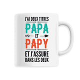 Mug Papa et papy 