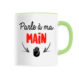 Mug Parle à ma main 