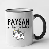 Mug Paysan et fier de l'être Noir