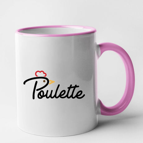 Mug Poulette Rose