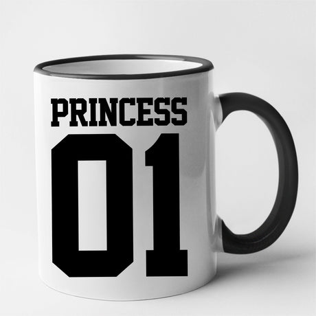 Mug Princess 01 Noir