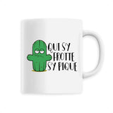 Mug Qui s'y frotte s'y pique 