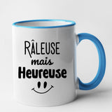 Mug Râleuse mais heureuse Bleu