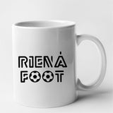 Mug Rien à foot Blanc