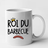 Mug Roi du barbecue Blanc