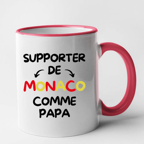 Sweat à Capuche Supporter Monaco – Humour 'Pas Besoin D'Être Parfait, Je Supporte Monaco'