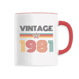 Mug Vintage année 1981 