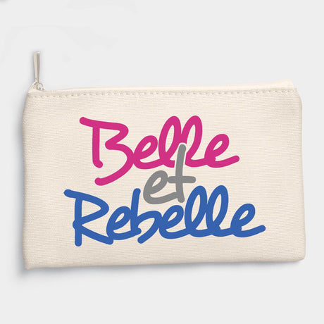 Pochette Belle et rebelle Beige