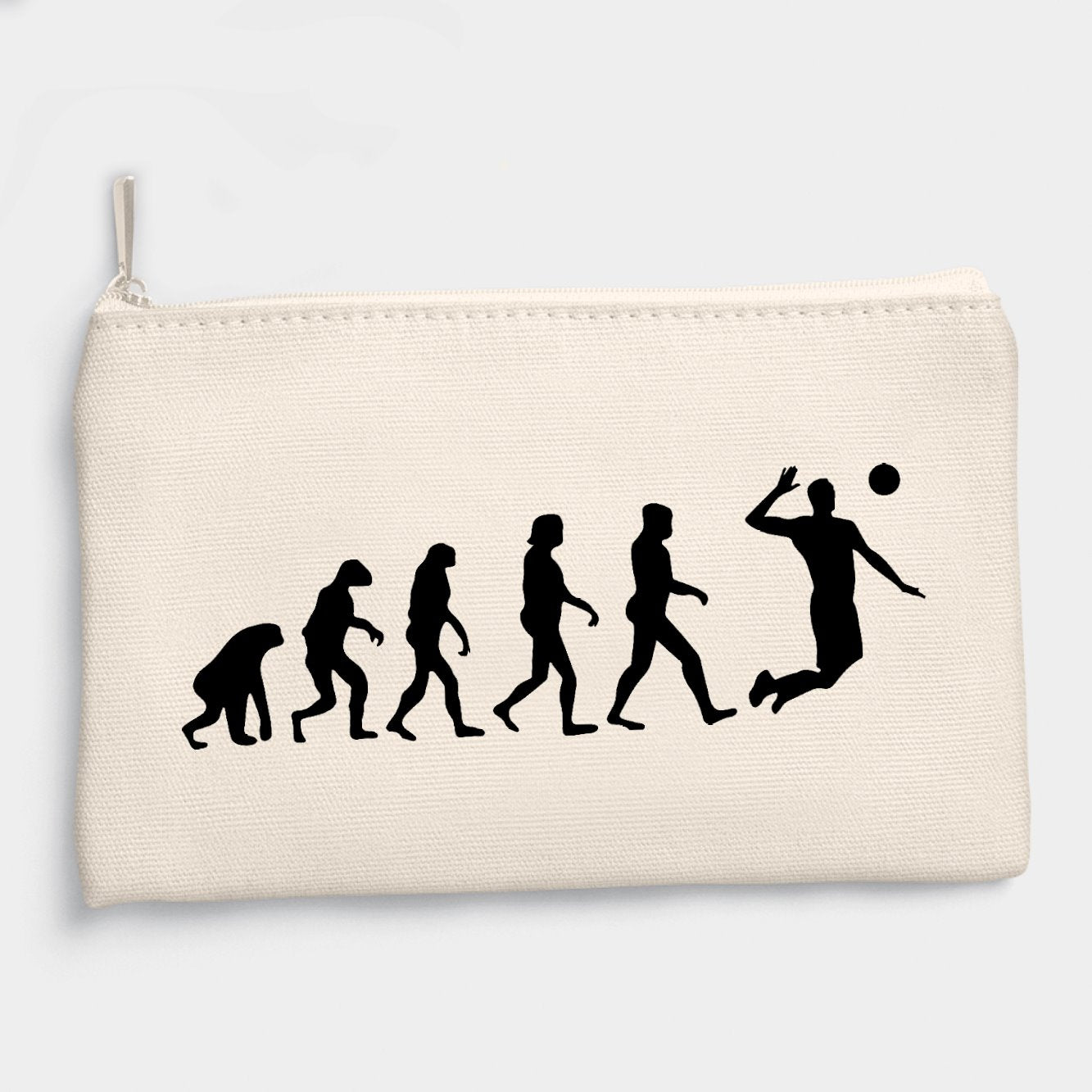 Sweat à Capuche Volley-ball Évolution - Design Rétro Humoristique - Cadeau Pour Joueur De Volley - 4