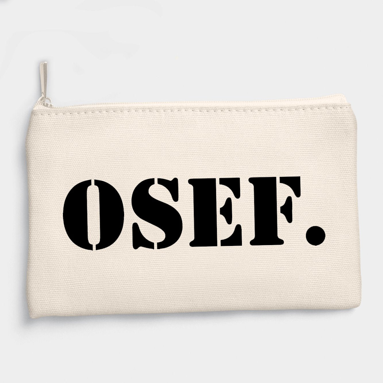 Pochette OSEF On s'en fout Beige