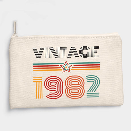 Pochette Vintage année 1982 Beige