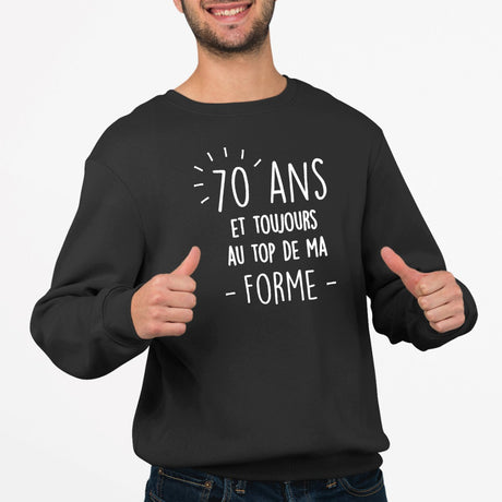 T shirt Drole Homme - Anniversaire 70 Ans - Cadeau Plein d'Humour