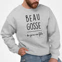 Sweatshirt Humour “Beau Gosse Romuald” – Cadeau Drôle Personnalisé Pour Homme – Poids 241 G, Coupe Classique - 8