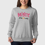 Sweat Adulte Brigitte Gris