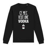 Sweat Adulte Ce mec veut une vodka 