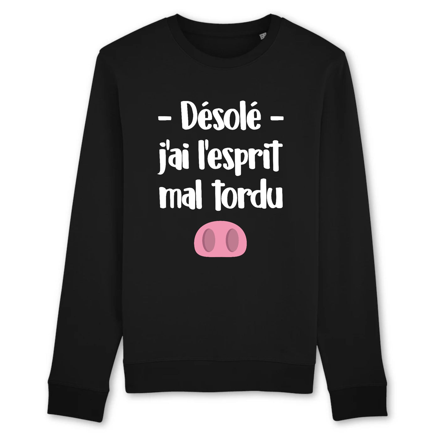 Sweat Adulte Esprit mal tordu 