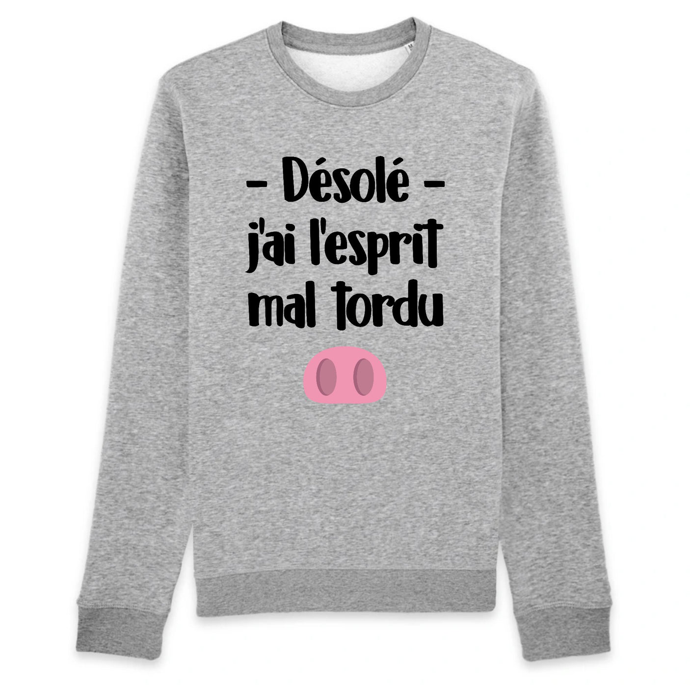 Sweat Adulte Esprit mal tordu 