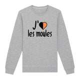 Sweat Adulte J'aime les moules 