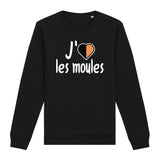 Sweat Adulte J'aime les moules 