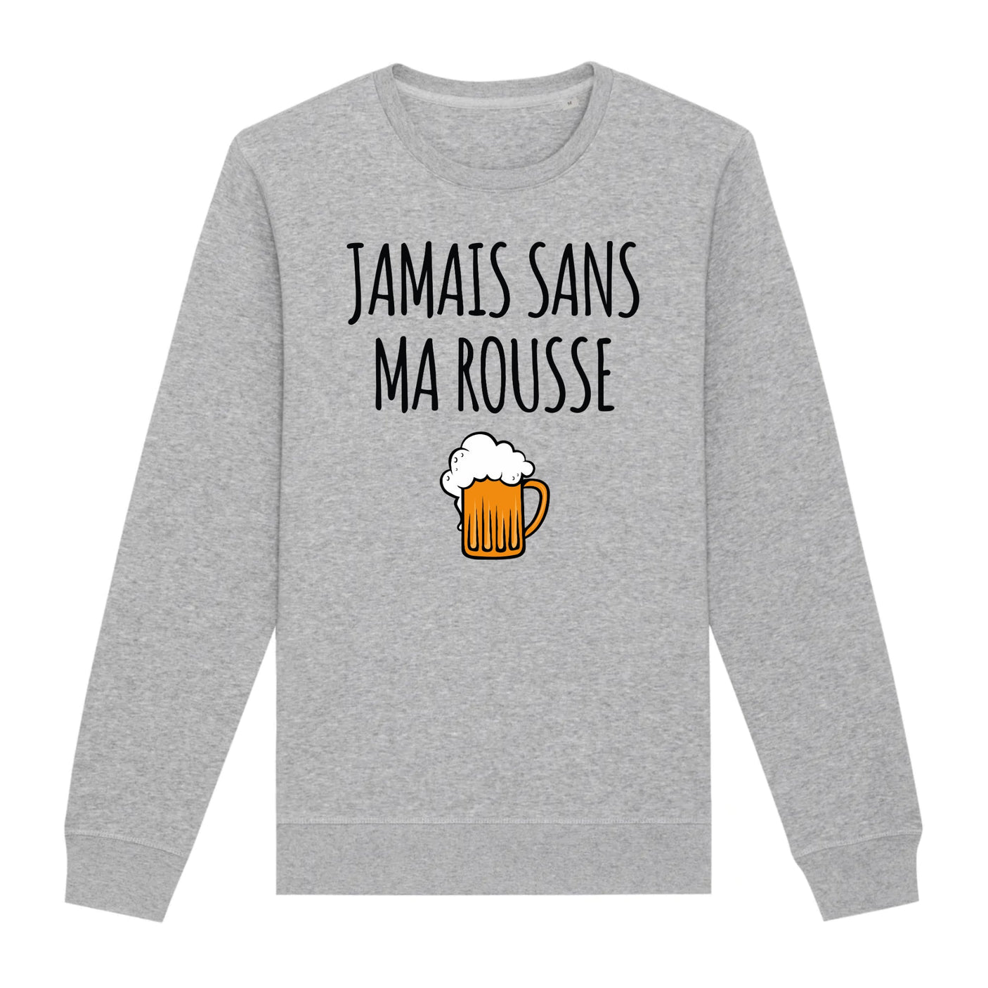 Sweat Adulte Jamais sans ma rousse 