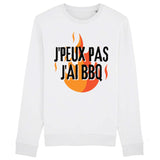 Sweat Adulte J'peux pas j'ai barbecue 