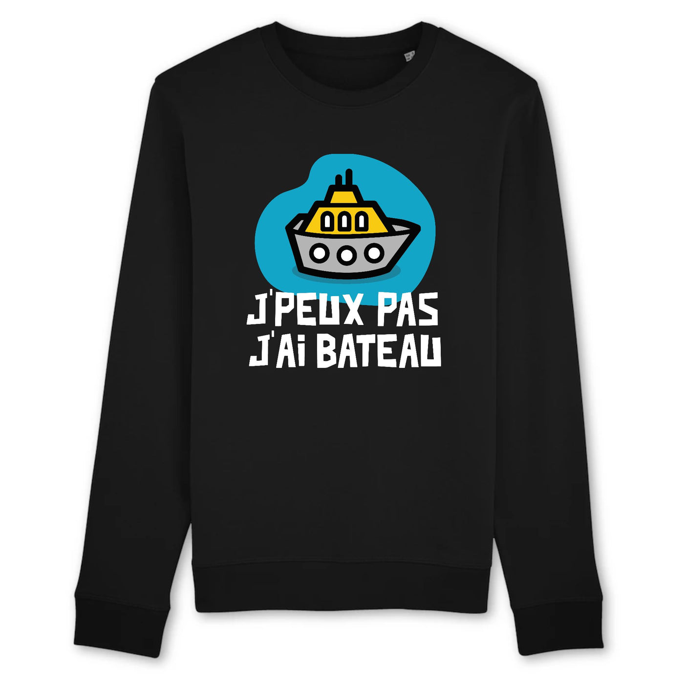 Sweat Adulte J'peux pas j'ai bateau 