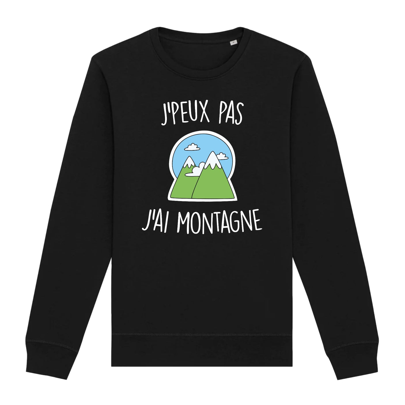 Sweat Adulte J'peux pas j'ai montagne 