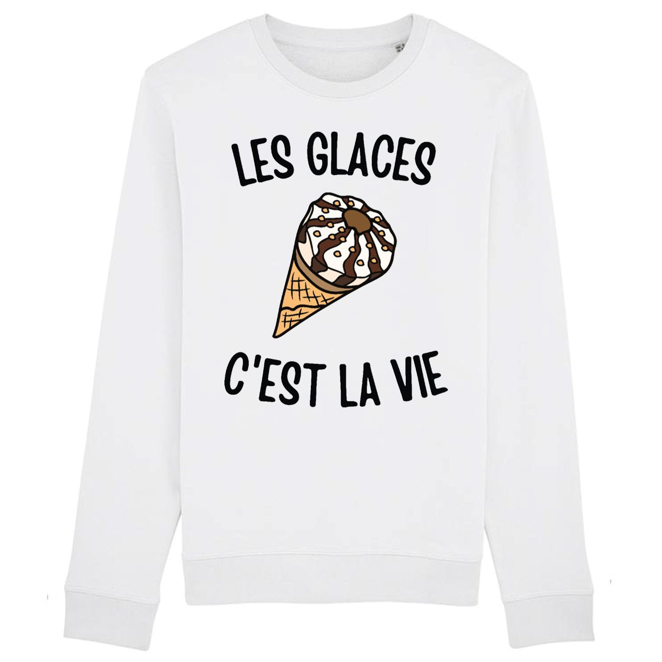 Sweat Adulte Les glaces c'est la vie 