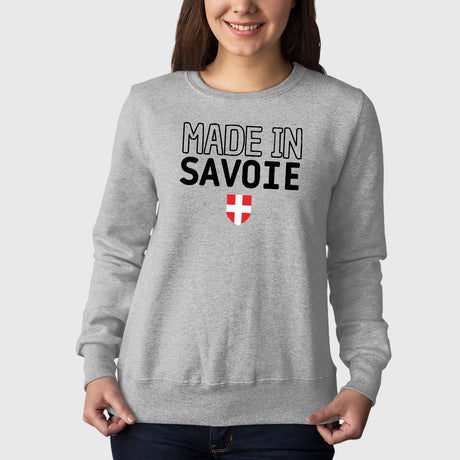 Sweat Adulte Made in Savoie Gris