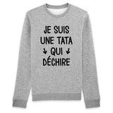 Sweat Adulte Tata qui déchire 