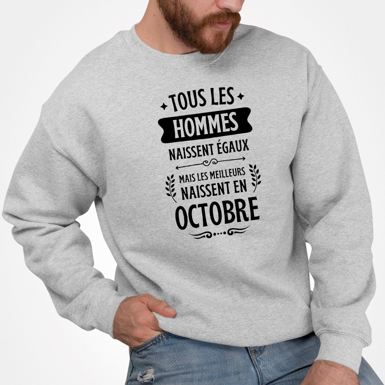 Tous Les Hommes Naissent Égaux Drôle De Cadeau Pour Couvreur Sweat à Capuche