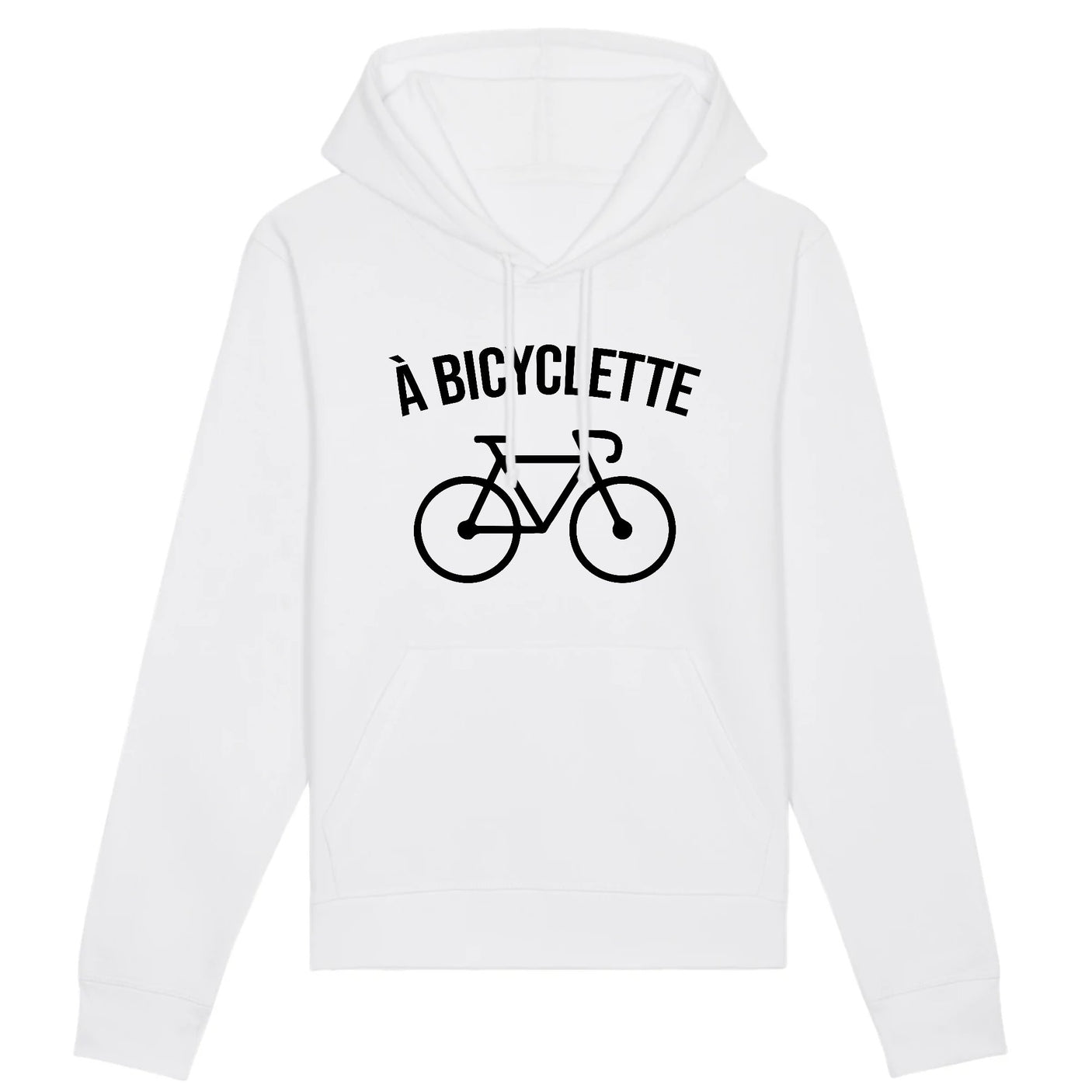 Sweat Capuche Adulte À bicyclette 