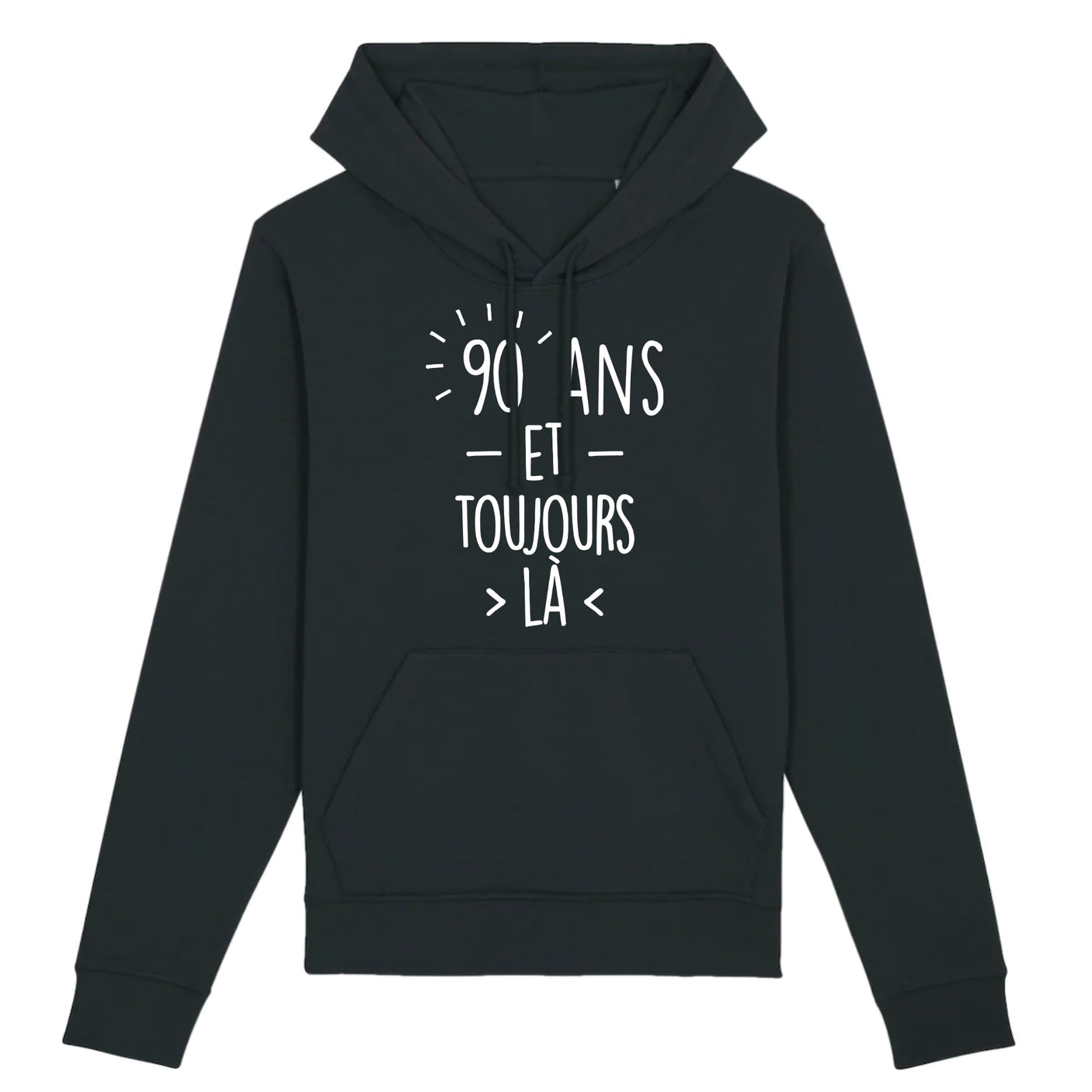 Sweat Capuche Adulte Anniversaire 90 ans 