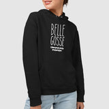 Sweat Capuche Adulte Belle gosse comme maman Noir