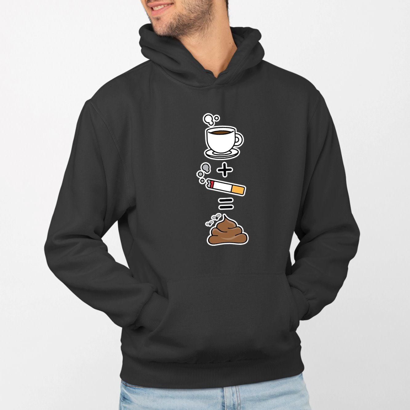 Sweat à Capuche Paly Marron - Taille ML, 100% Coton French Terry, Neuf Avec étiquette (Homme)