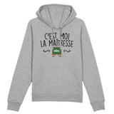 Sweat Capuche Adulte C'est moi la maîtresse 