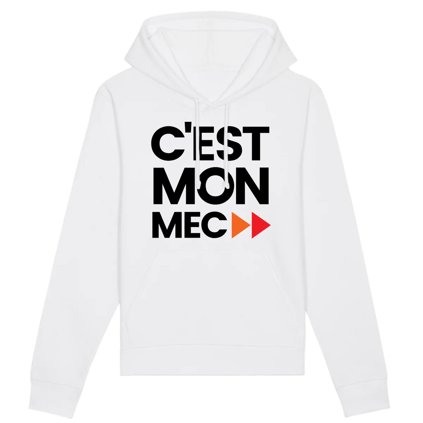 Sweat Capuche Adulte C'est mon mec 