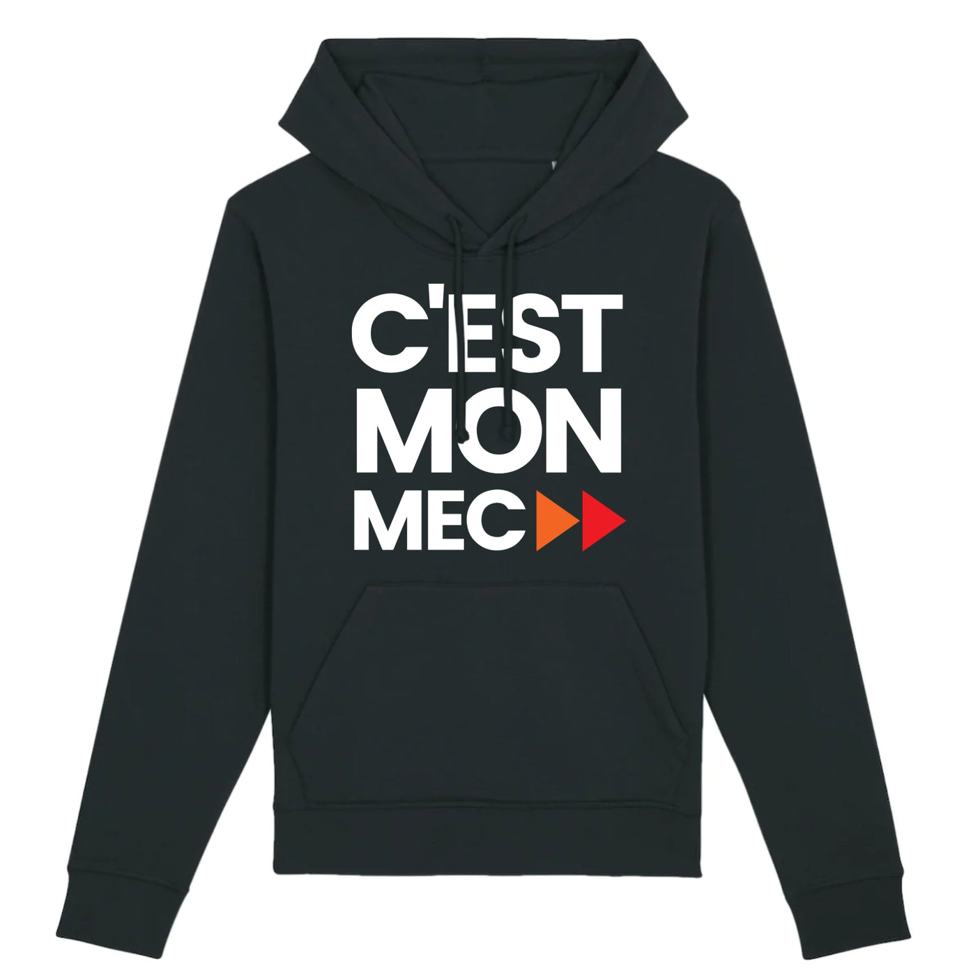 Sweat Capuche Adulte C'est mon mec 