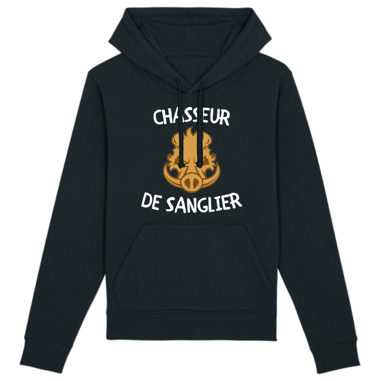 Sweat à Capuche Humour Chasseur 'Le Sanglier M’appelle' - Cadeau Original Pour Homme - 11