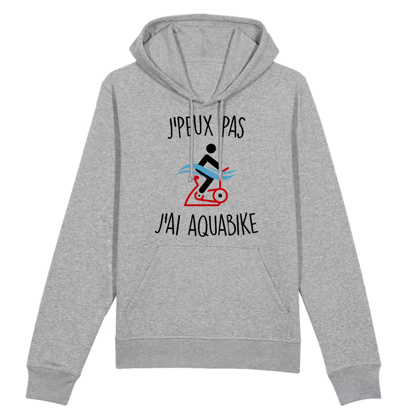 Sweat Capuche Adulte J'peux pas j'ai aquabike 