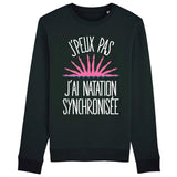 Sweat Capuche Adulte J'peux pas j'ai natation synchronisée 