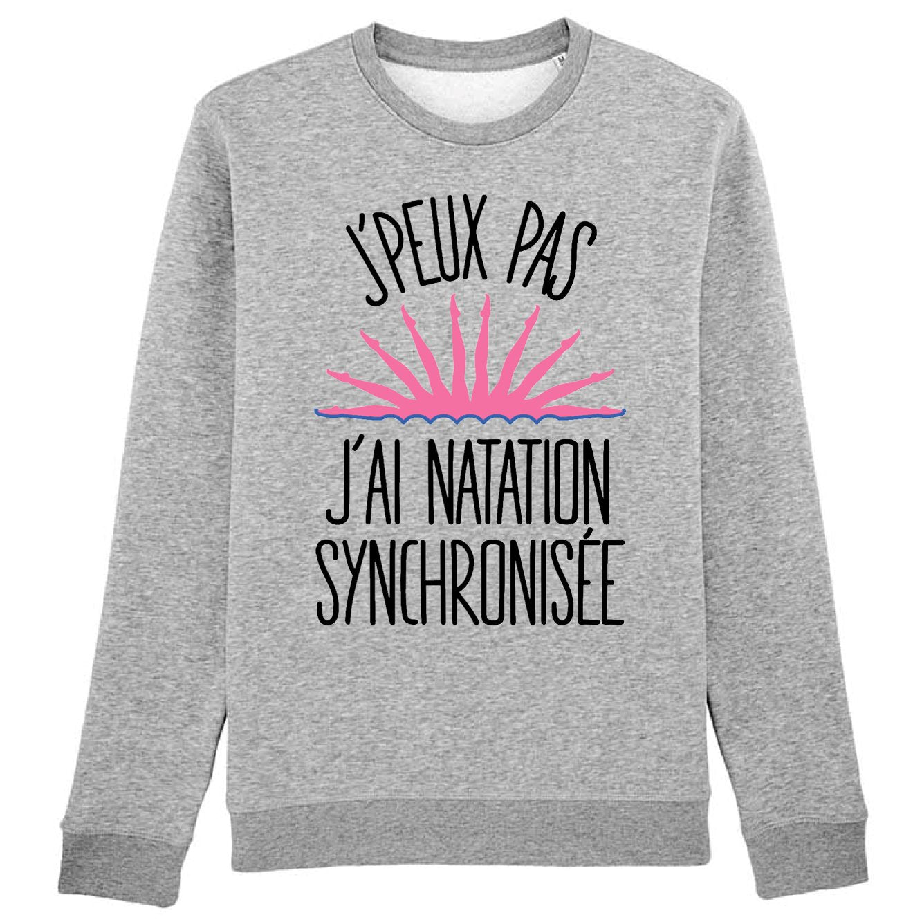 Sweat Capuche Adulte J'peux pas j'ai natation synchronisée 