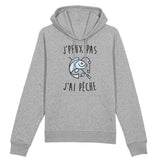 Sweat Capuche Adulte J'peux pas j'ai pêche 