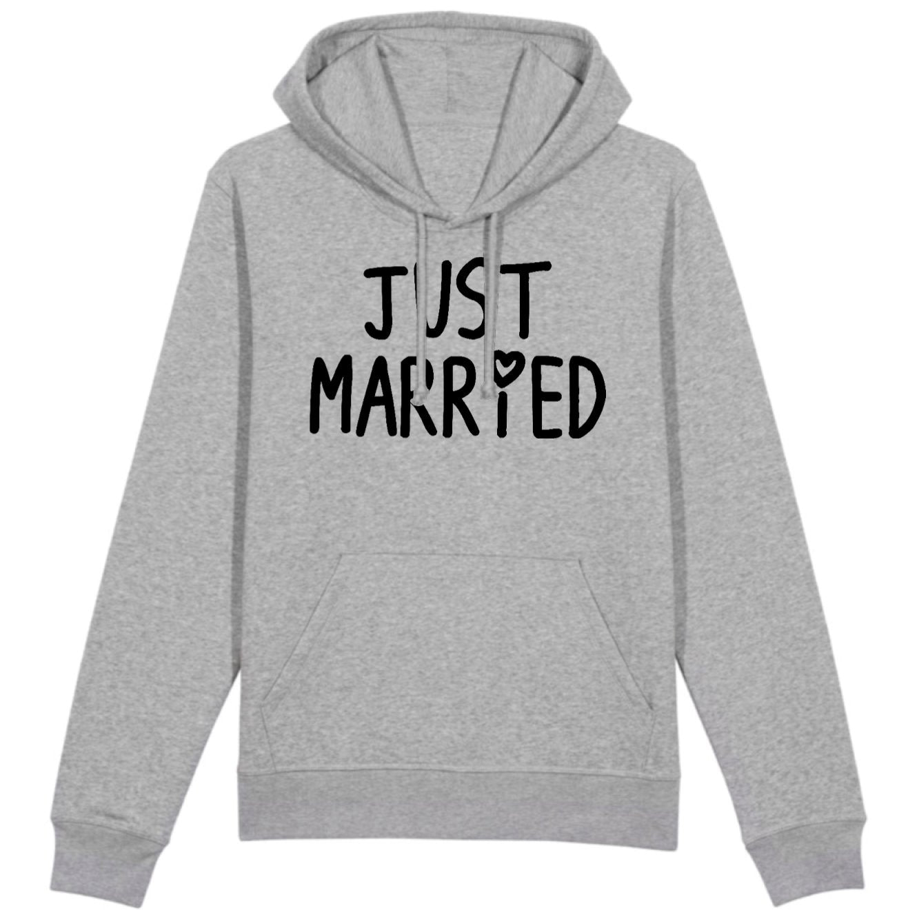 Sweat Capuche Adulte Just married 
